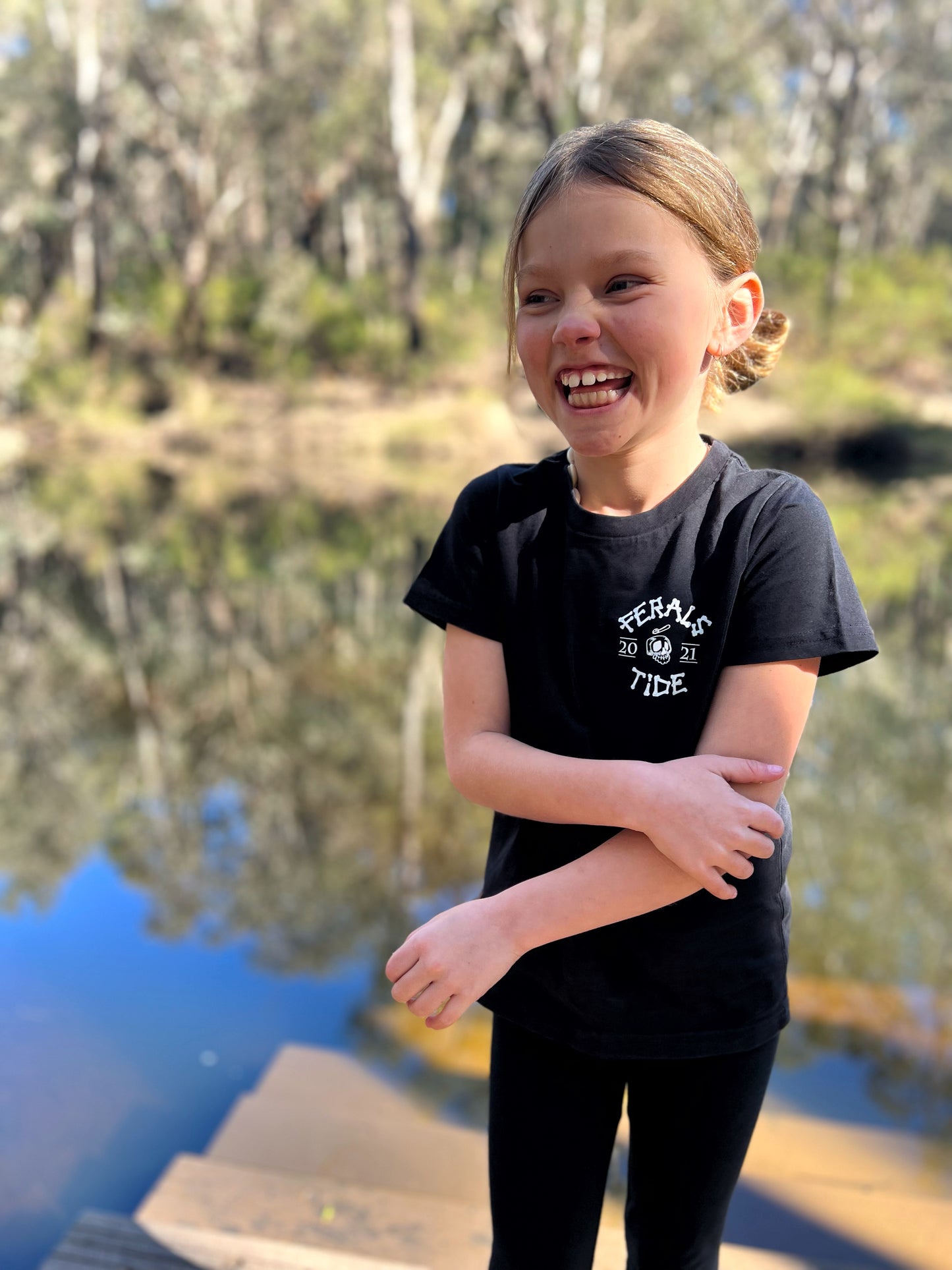 KIDS SALTY RATBAG TEE