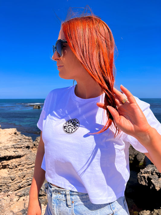 KODA women'a crop tee
