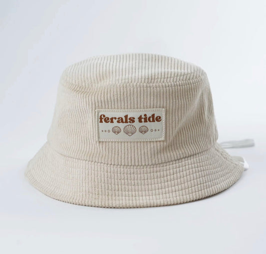 SHELL SEEKER BUCKET HAT CORDUROY