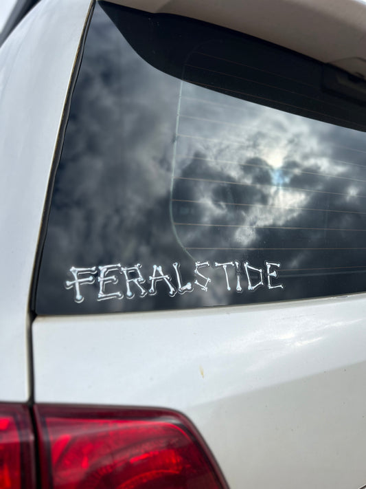 FREE FERALS TIDE Vinyl sticker with every purchase